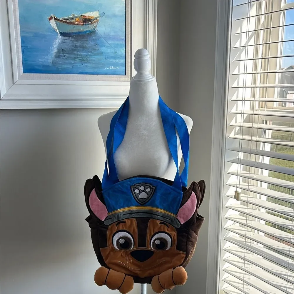 Blue and Brown Chase Paw Patrol Overnight Character Bag - Picture 2 of 9